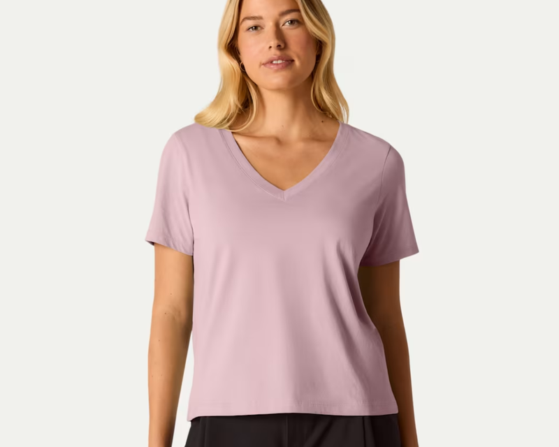 Women's Pima Cotton V-Neck T-Shirt