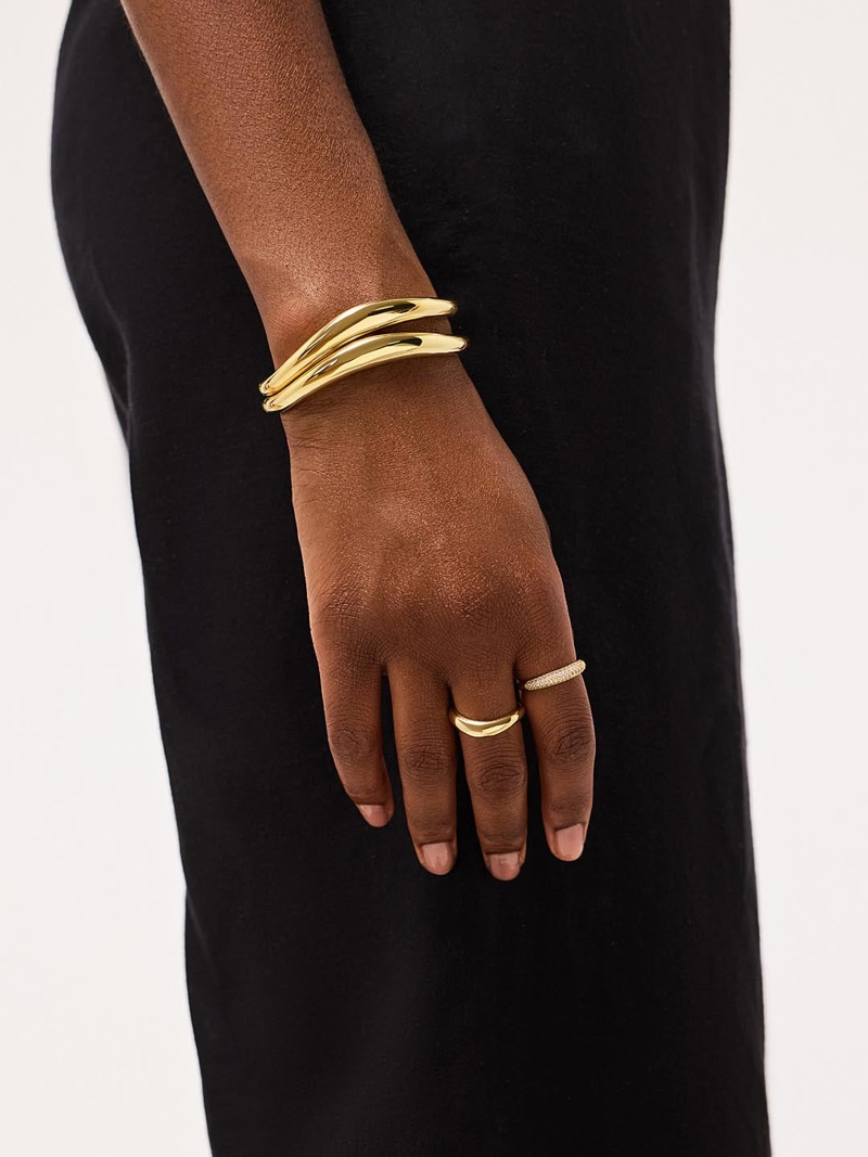 Talia Gold Bangle Bracelet