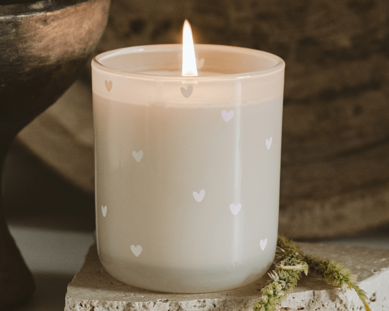 Heart Detail Candle