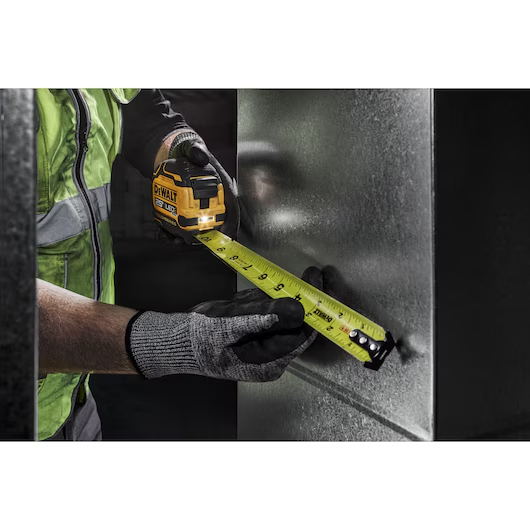 25' Tape Measure with Rechargeable LED Light