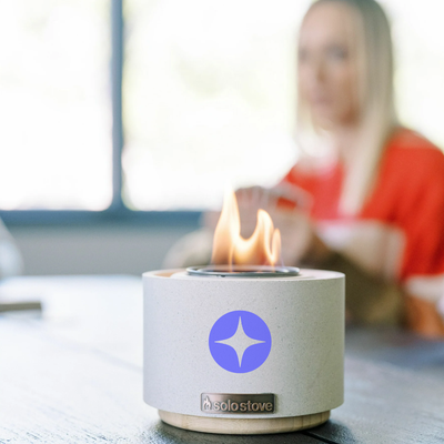 Branded Cinder Tabletop Bowl