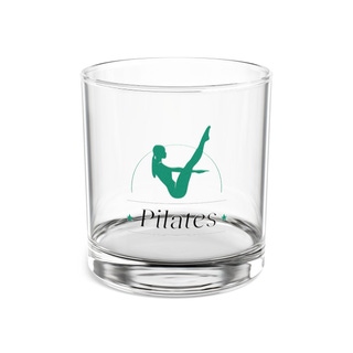 Pilates Rocks Glass