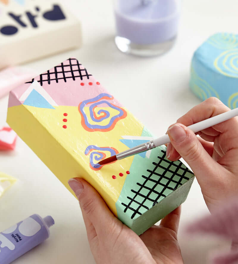Acrylic Pottery Paint Set