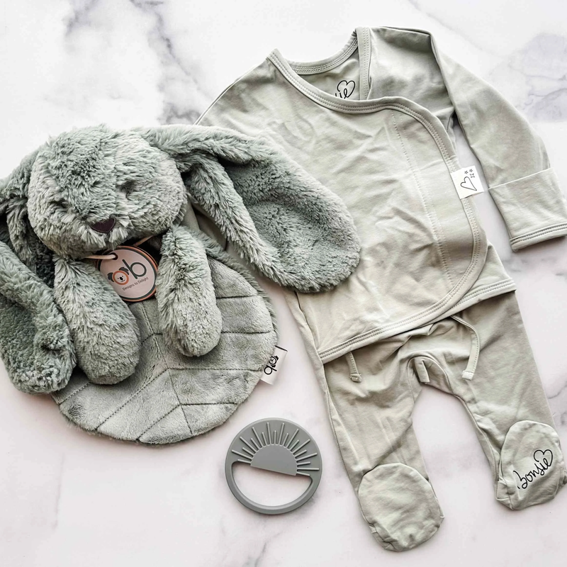 Sweet Sage Snuggles Baby Gift Box