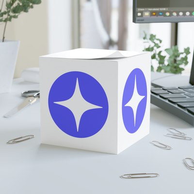 Branded Sticky Note Cube