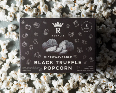 Regalis Microwaveable Black Truffle Popcorn, 18 Bags