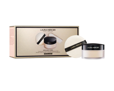 Indulgent Icons Translucent Loose Setting Powder + Puff