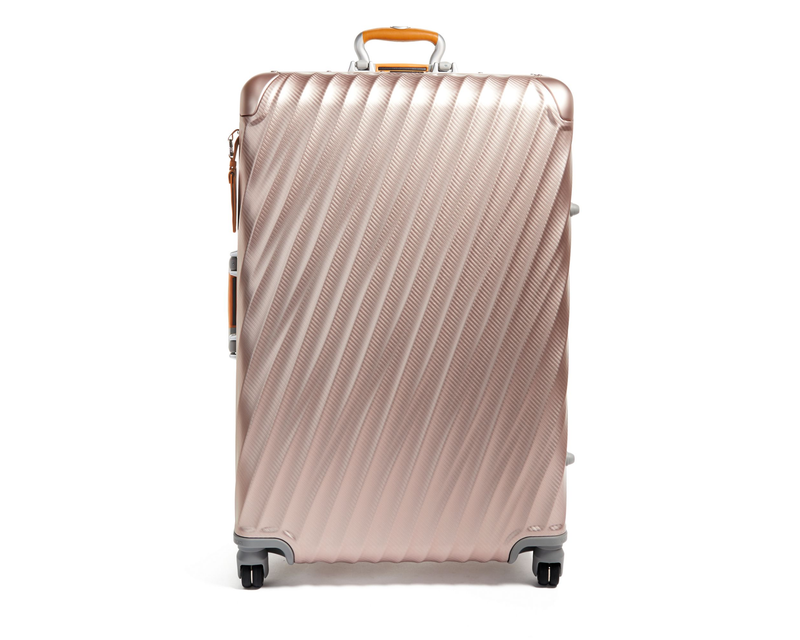 Monogrammed Extended Trip Packing Case, Texture Blush
