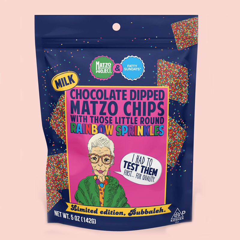 Chocolate Covered Matzo Chips 2-Pack