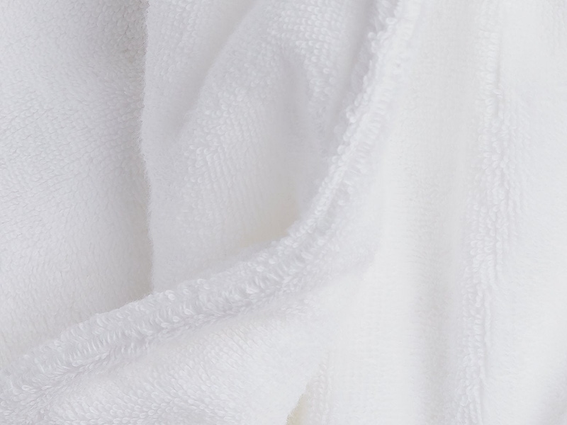 Classic Turkish Cotton Robe, White