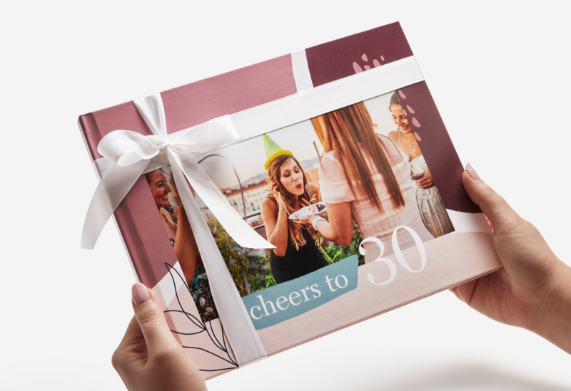 Mixbook hardcover photo book - Grandparents Day gift 2026 - $60