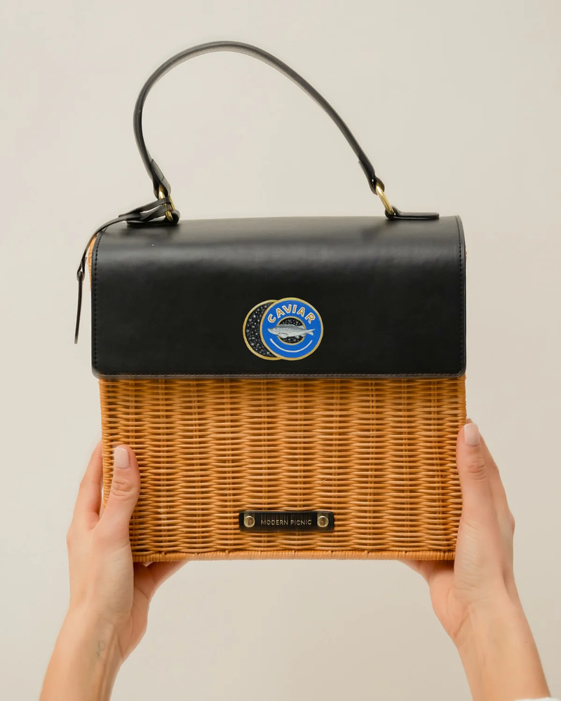 The Hand-Painted Wicker Luncher
