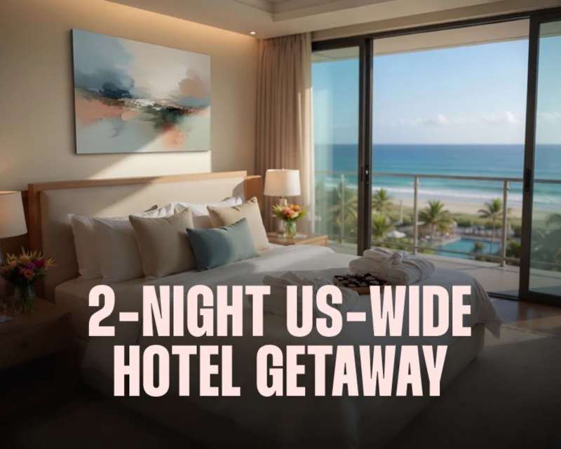 2-Night Nationwide Hotel Getaway for Two