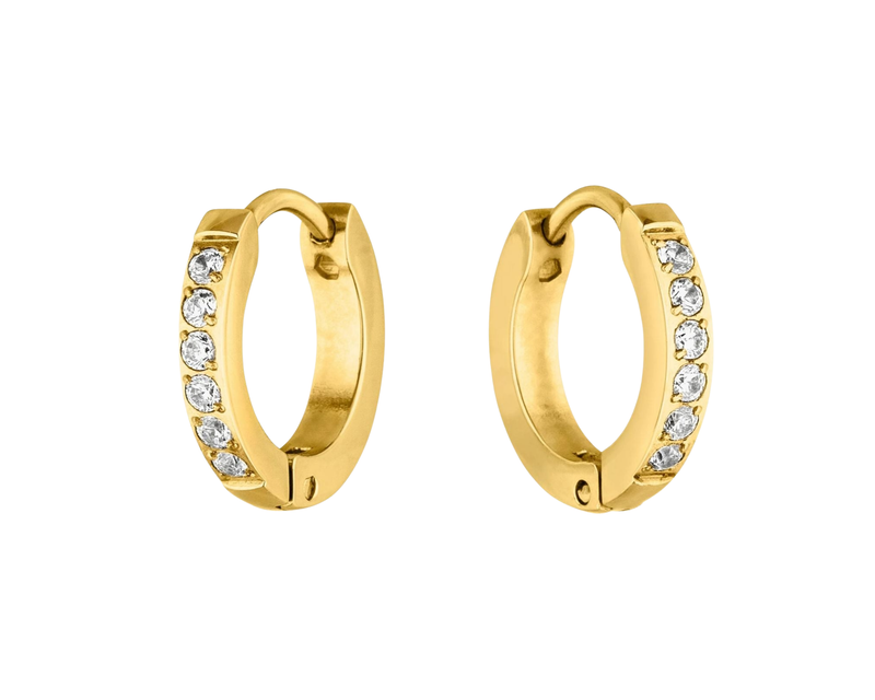 Tiny Gold Hoop Earrings