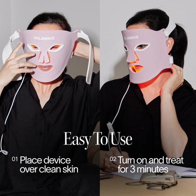 Wrinkle Retreat Pro LED Face Mask with Infrared Therapy