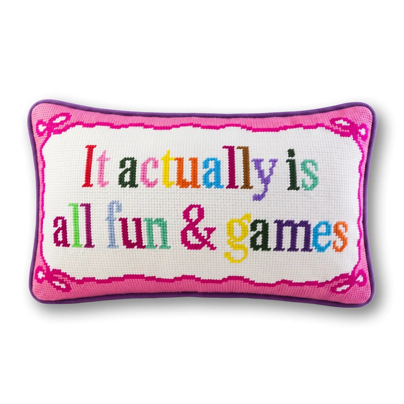 Needlepoint Pillow