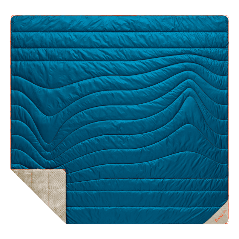 Fleece Puffy 2 Person Blanket