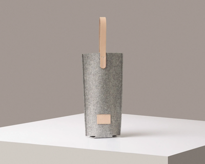 Merino Wool Bottle Bag