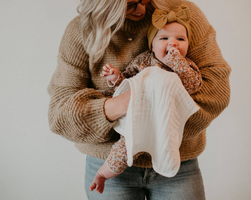 Muslin Burp Cloth 4-Pack