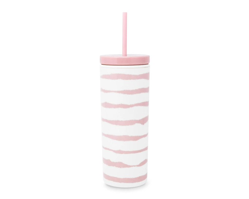 Acrylic Tumbler with Straw