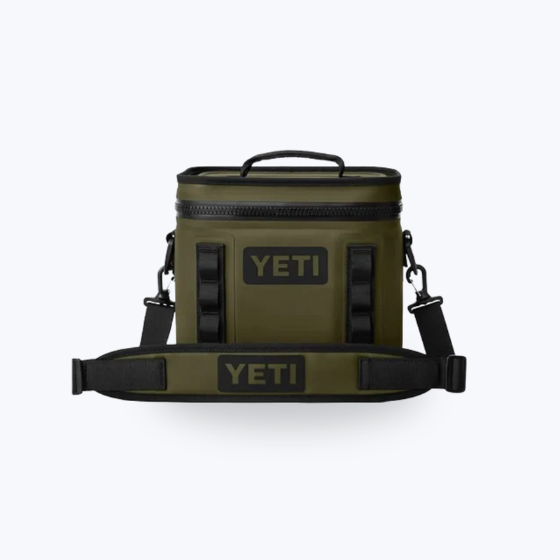Branded YETI Hopper Flip 8 Can Cooler
