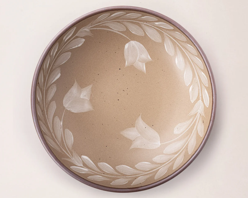 Hand Painted Weeknight Serving Bowl