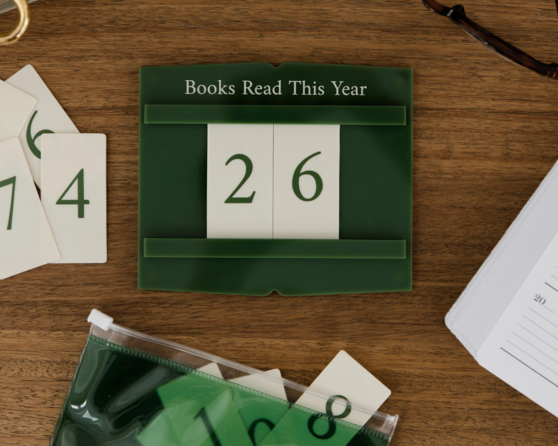 Books Read Magnet Tracker