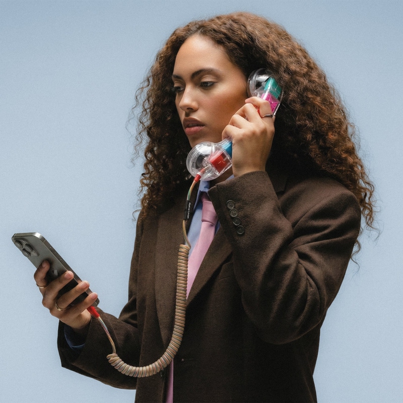 Limited Edition Bubble Gum Pop Phone Headset