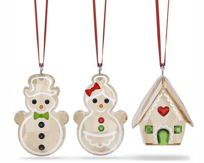Holiday Cheers Gingerbread Ornament Set