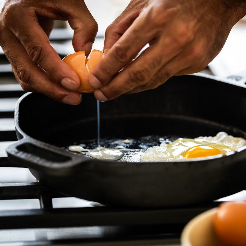 Cast Iron Breakfast Set