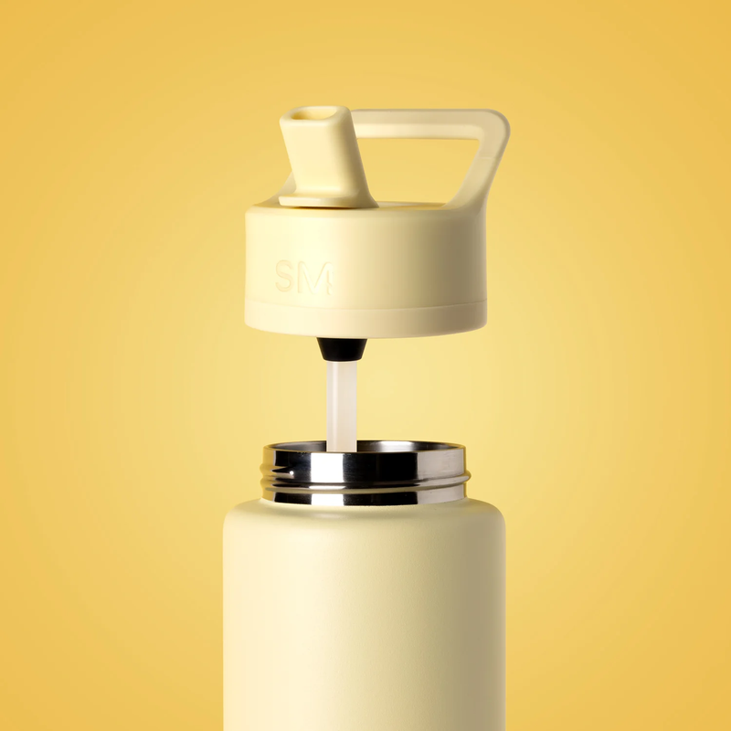 Summit Pattern Water Bottle with Straw Lid, 30oz