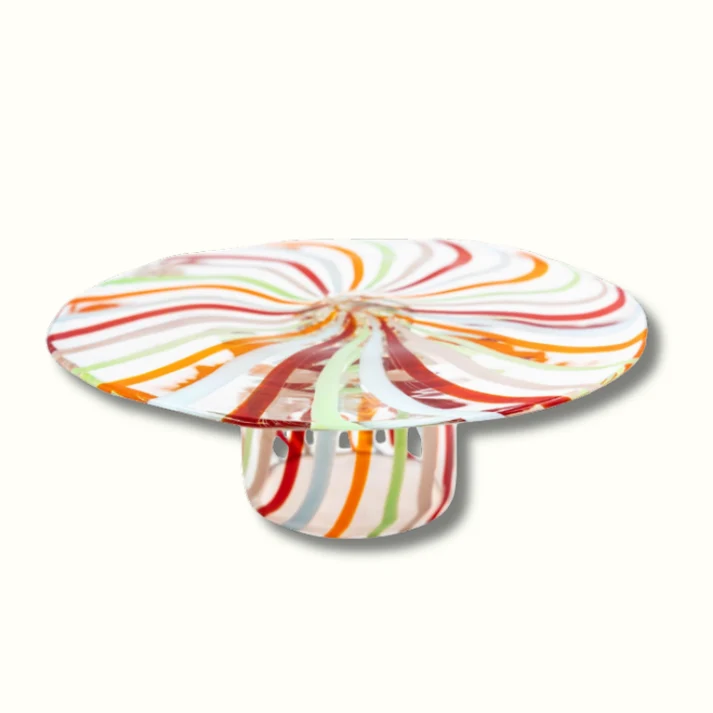 Reversible Cake Stand & Chip and Dip Platter