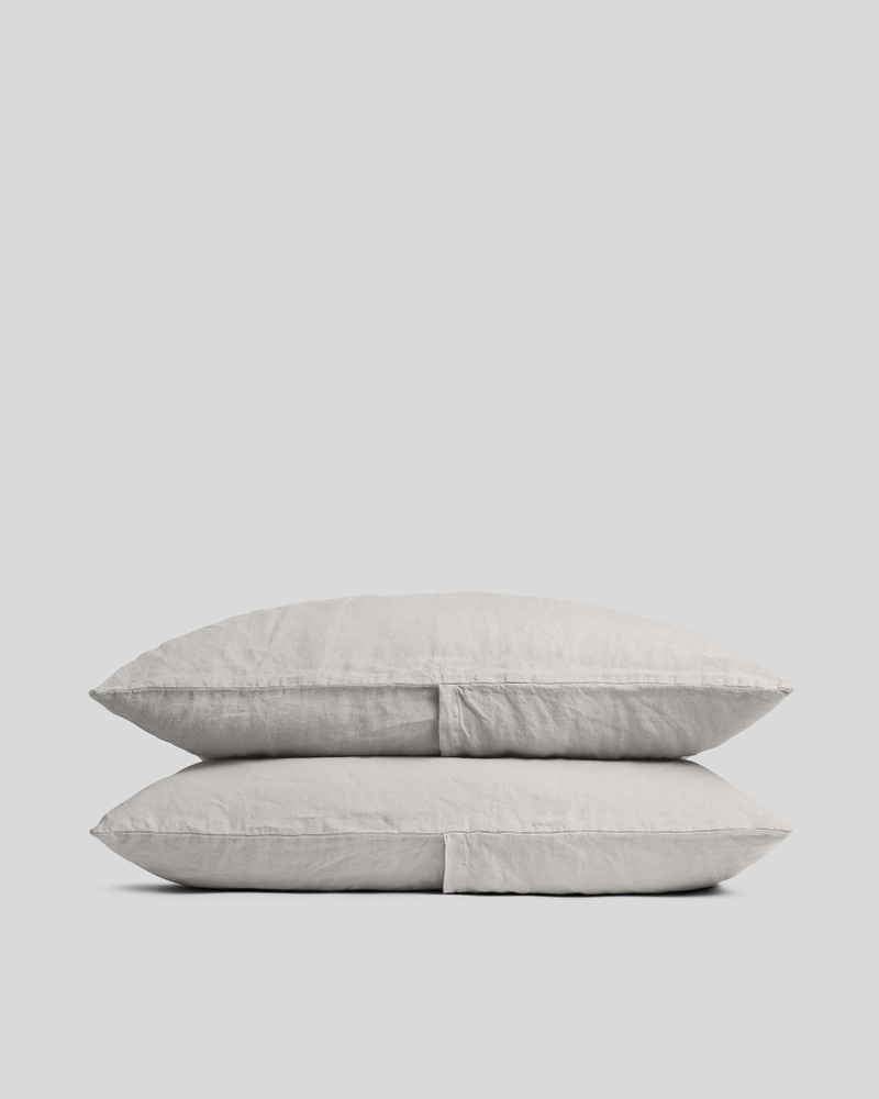 Linen Standard Pillowcase Set
