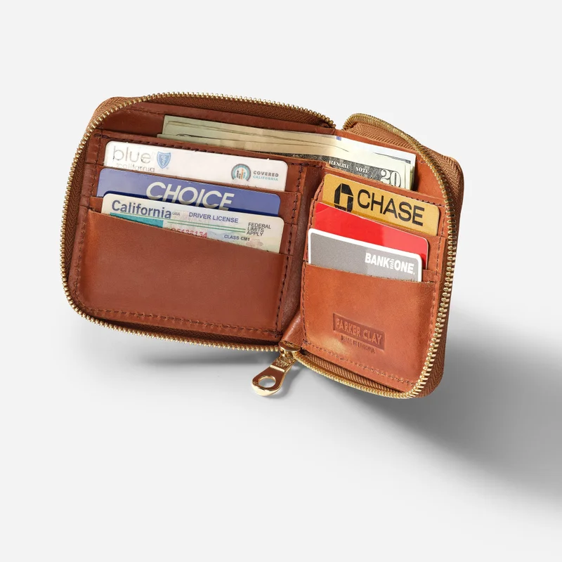 Meskel Square Zip Wallet