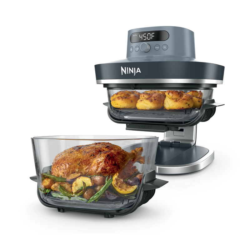 Crispi Pro 6-in-1 Glass Countertop Air Fryer