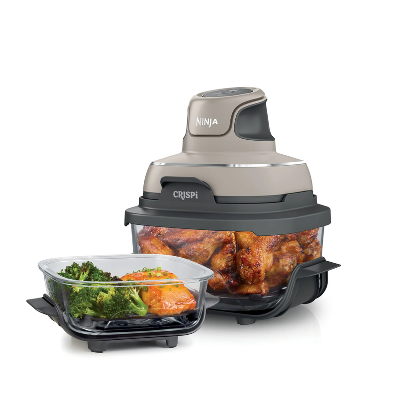 Crispi 4-in1 Portable Glass Air Fryer
