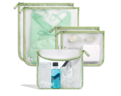 Reusable Travel Organization Kit