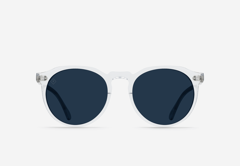 Remmy Unisex Retro Round Polarized Sunglasses, 49
