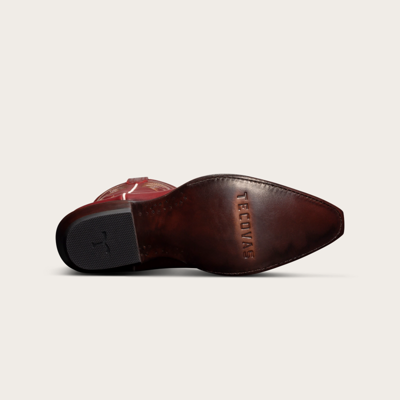 Women's The Annie Wide Calf, Scarlet