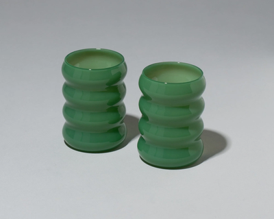 Opaque Ripple Cup Set of 2