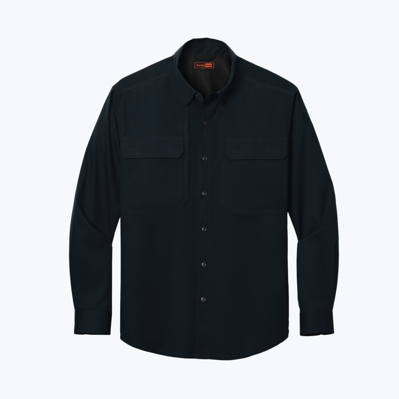 Branded CornerStone Long Sleeve Shirt Jacket