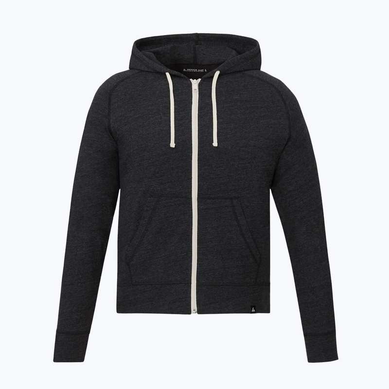 Branded Men's American Giant Lightweight Full Zip Hoodie