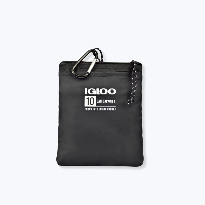 Branded Igloo Packable Puffer 10-Can Cooler Bag