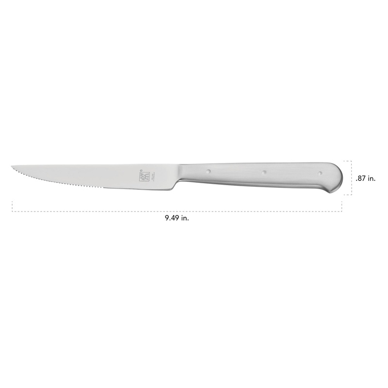 8-piece Oval handle Stainless Steel Steak Knife Set