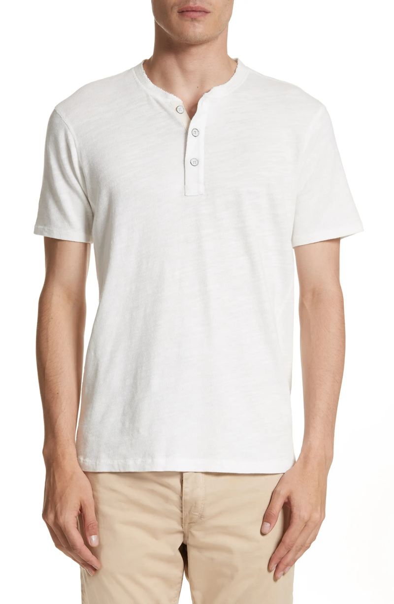 Men's Classic Short Sleeve Henley