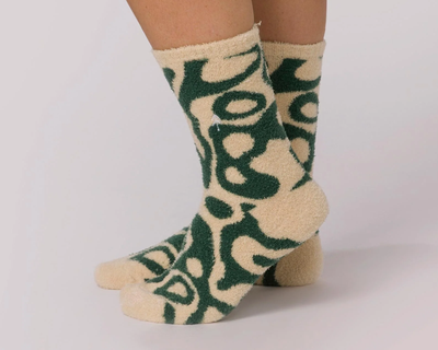 Yellowstone Geysers Cozy Socks