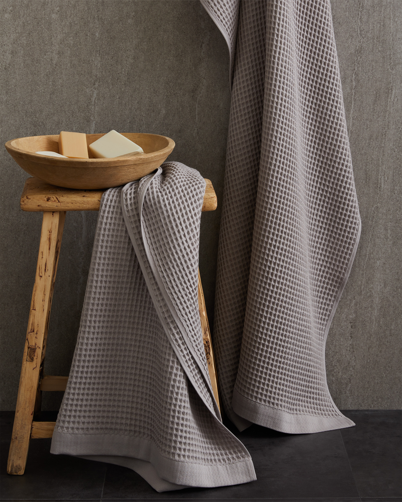 Organic Turkish Waffle Bath Towel Bundle