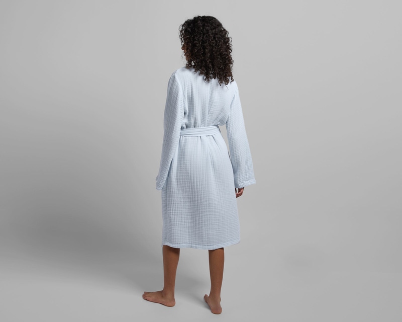 Cloud Cotton Robe, Lagoon
