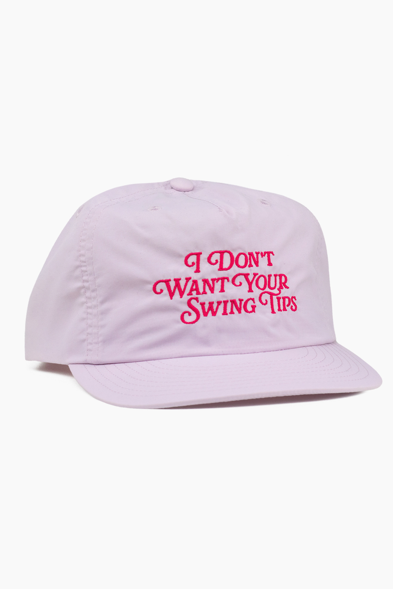 I Don't Want Your Swing Tips Recycled Nylon Hat