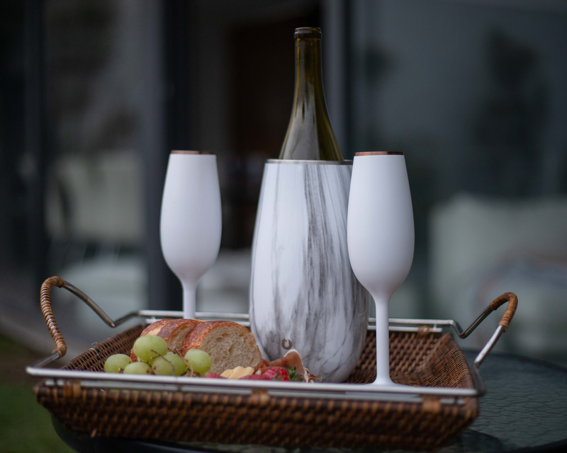 Stainless Steel Champagne Flute